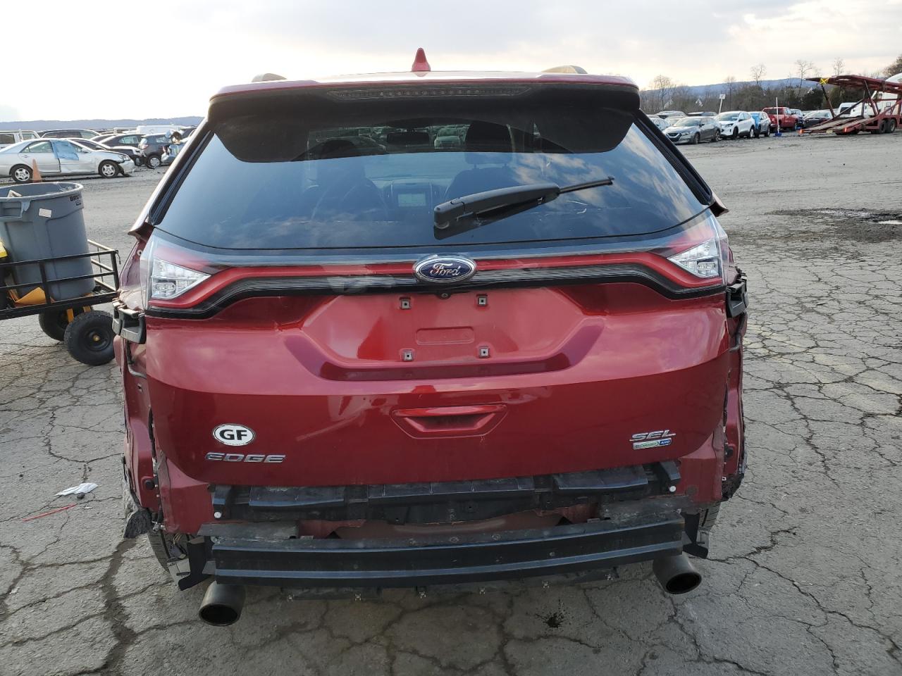 VIN 2FMPK4J90JBB93033 2018 FORD EDGE no.6