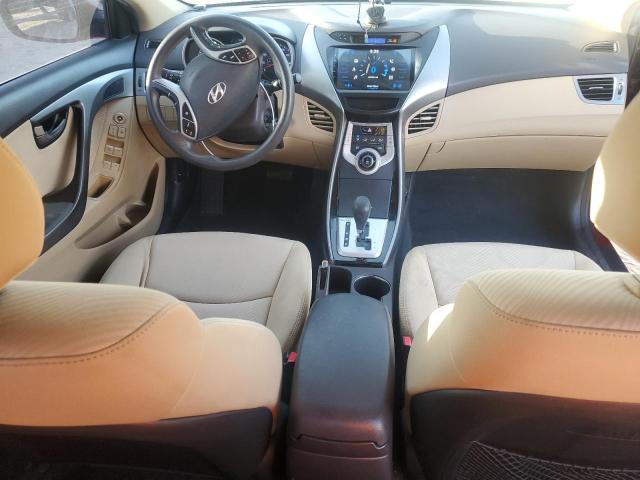 Sedans HYUNDAI ELANTRA 2012 Czerwony