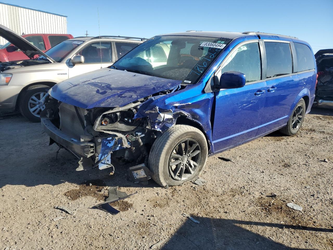 VIN 2C4RDGEG3KR786122 2019 DODGE CARAVAN no.1