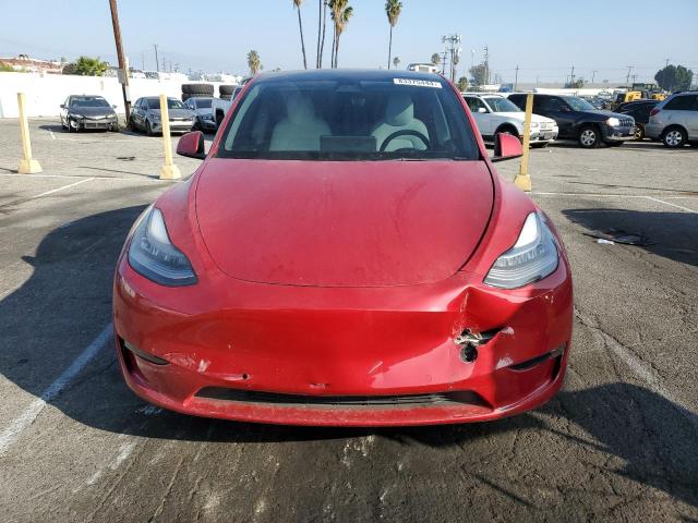  TESLA MODEL Y 2021 Красный