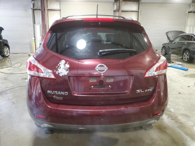  NISSAN MURANO 2012 Бургунди