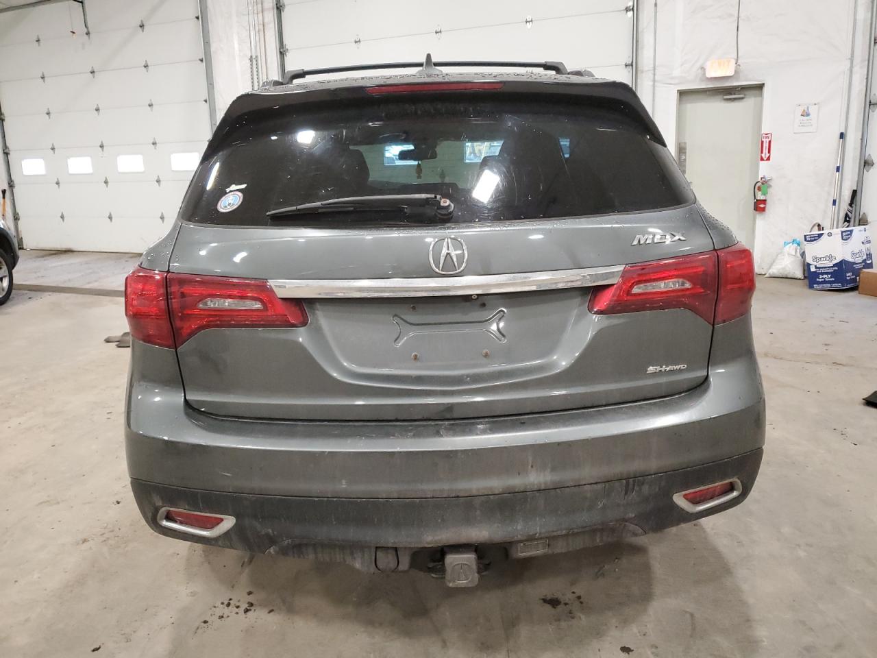 VIN 5FRYD4H43EB027173 2014 ACURA MDX no.6