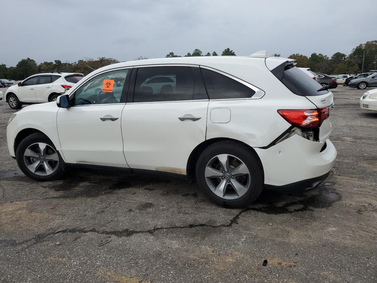 VIN 5FRYD3H22EB003200 2014 ACURA MDX no.2