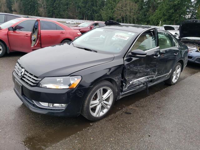  VOLKSWAGEN PASSAT 2014 Black