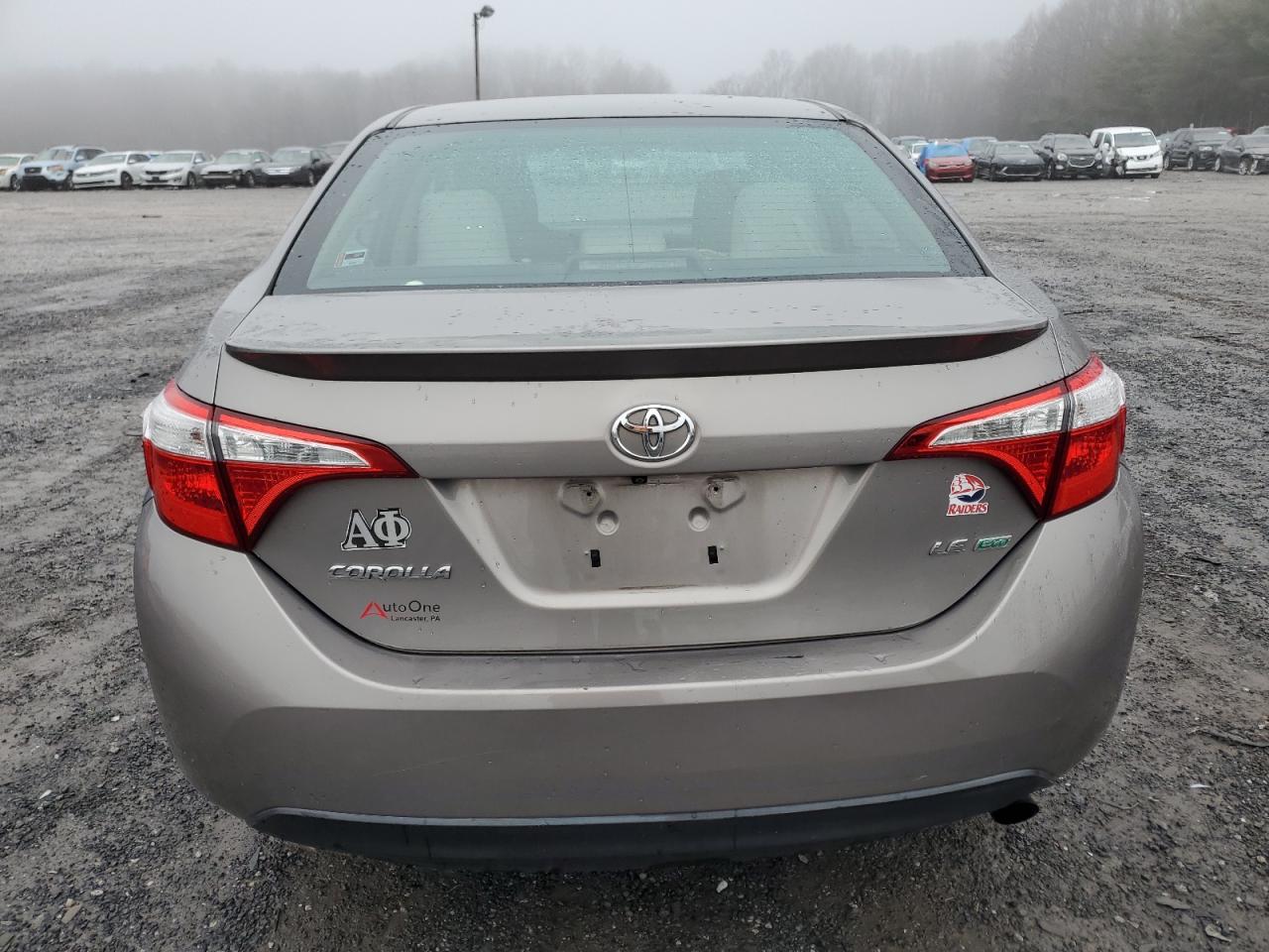 VIN 2T1BPRHE0GC528209 2016 TOYOTA COROLLA no.6