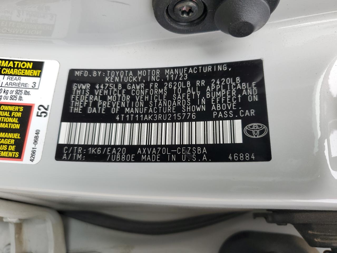 2024 Toyota Camry - Image 12