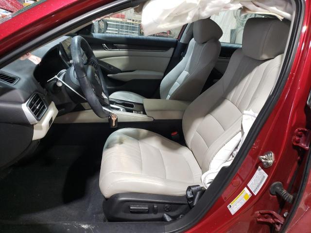  HONDA ACCORD 2018 Red