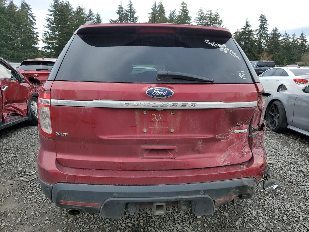 2014 Ford Explorer Xlt VIN: 1FM5K8D89EGA05156 Lot: 84885054