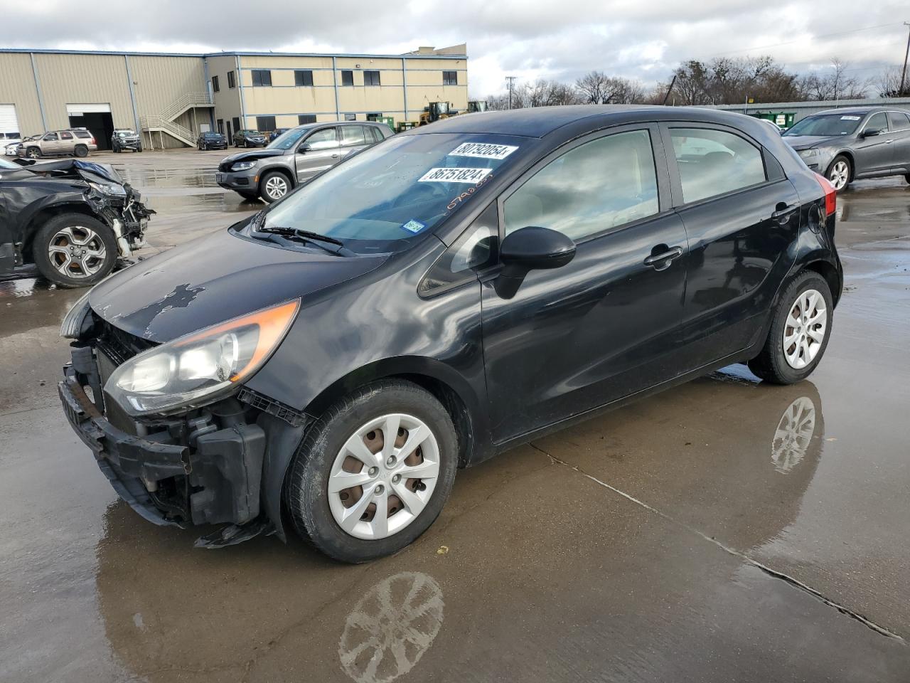 2012 Kia Rio Lx VIN: KNADM5A36C6017394 Lot: 86751824