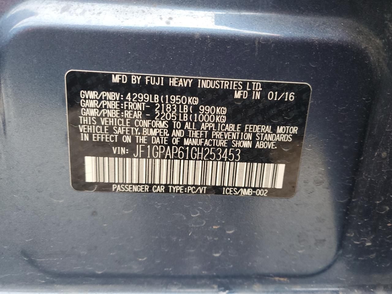 2016 Subaru Impreza - Image 13