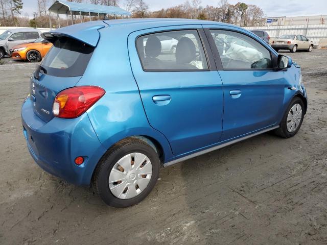 Hatchbacks MITSUBISHI MIRAGE 2015 Granatowy