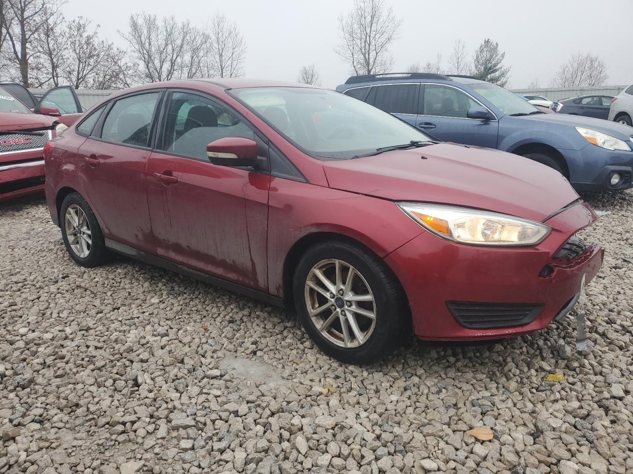 VIN 1FADP3F22FL201077 2015 FORD FOCUS no.4