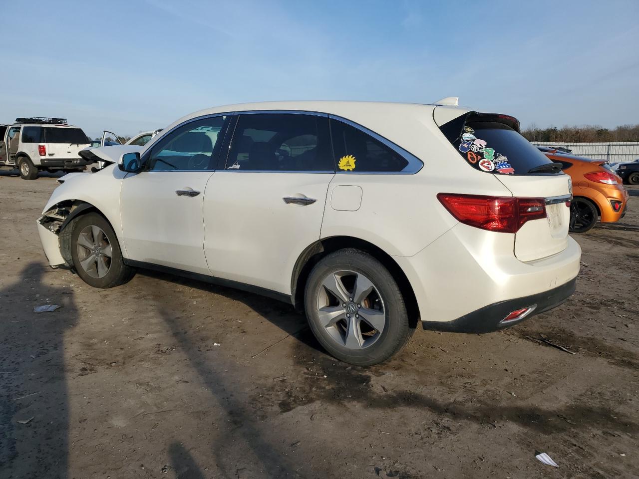 VIN 5FRYD3H23EB007241 2014 ACURA MDX no.2