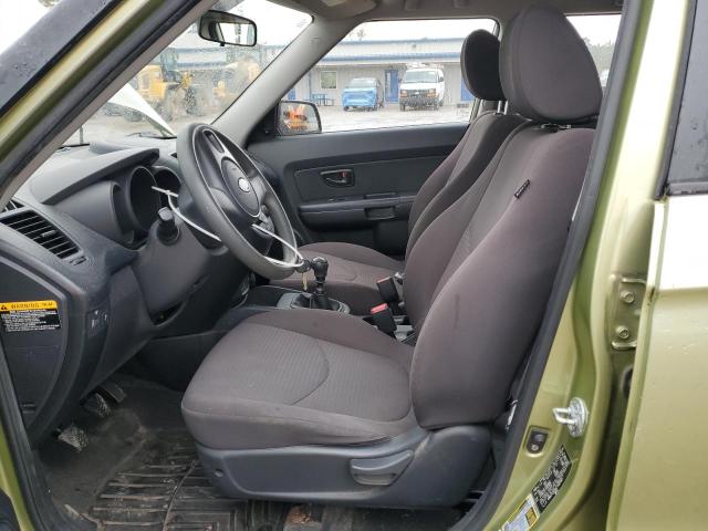  KIA SOUL 2012 Зелений