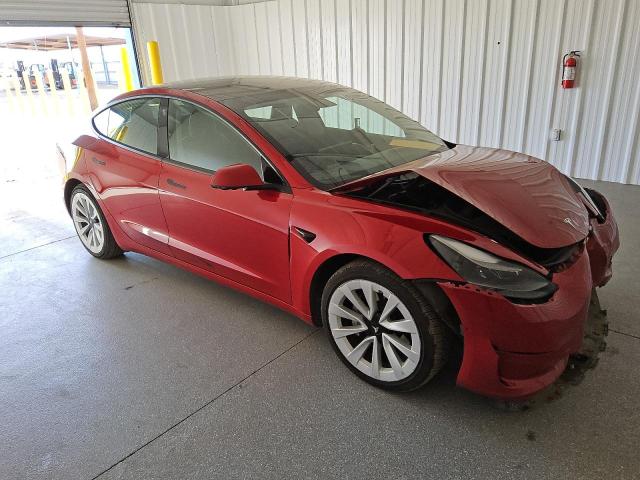  TESLA MODEL 3 2022 Червоний