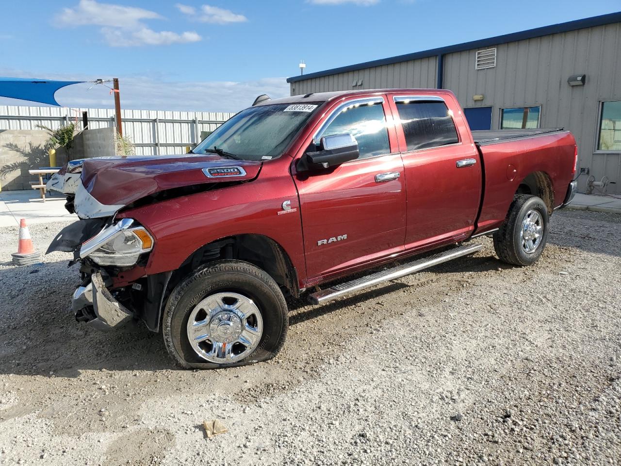 2021 Ram 2500 Tradesman VIN: 3C6UR5CL9MG583591 Lot: 83813914