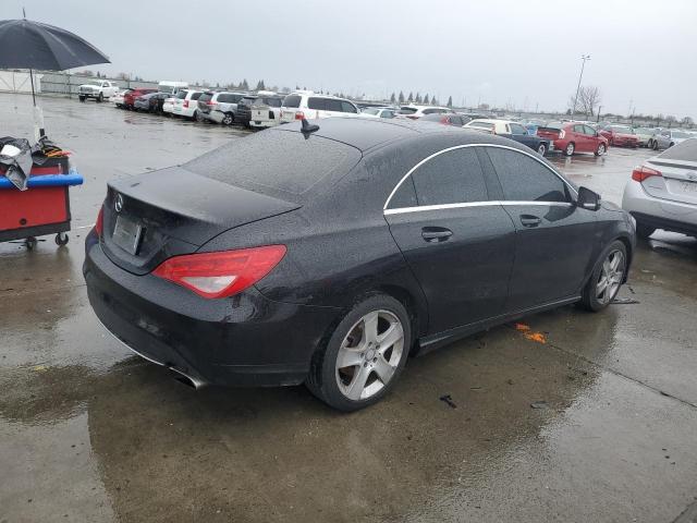 Sedans MERCEDES-BENZ CLA-CLASS 2016 Black