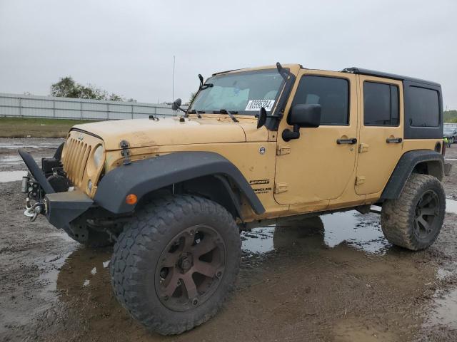  JEEP WRANGLER 2014 Желтый