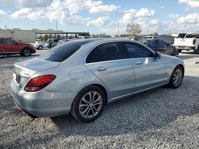 Sedans MERCEDES-BENZ C-CLASS 2016 Srebrny