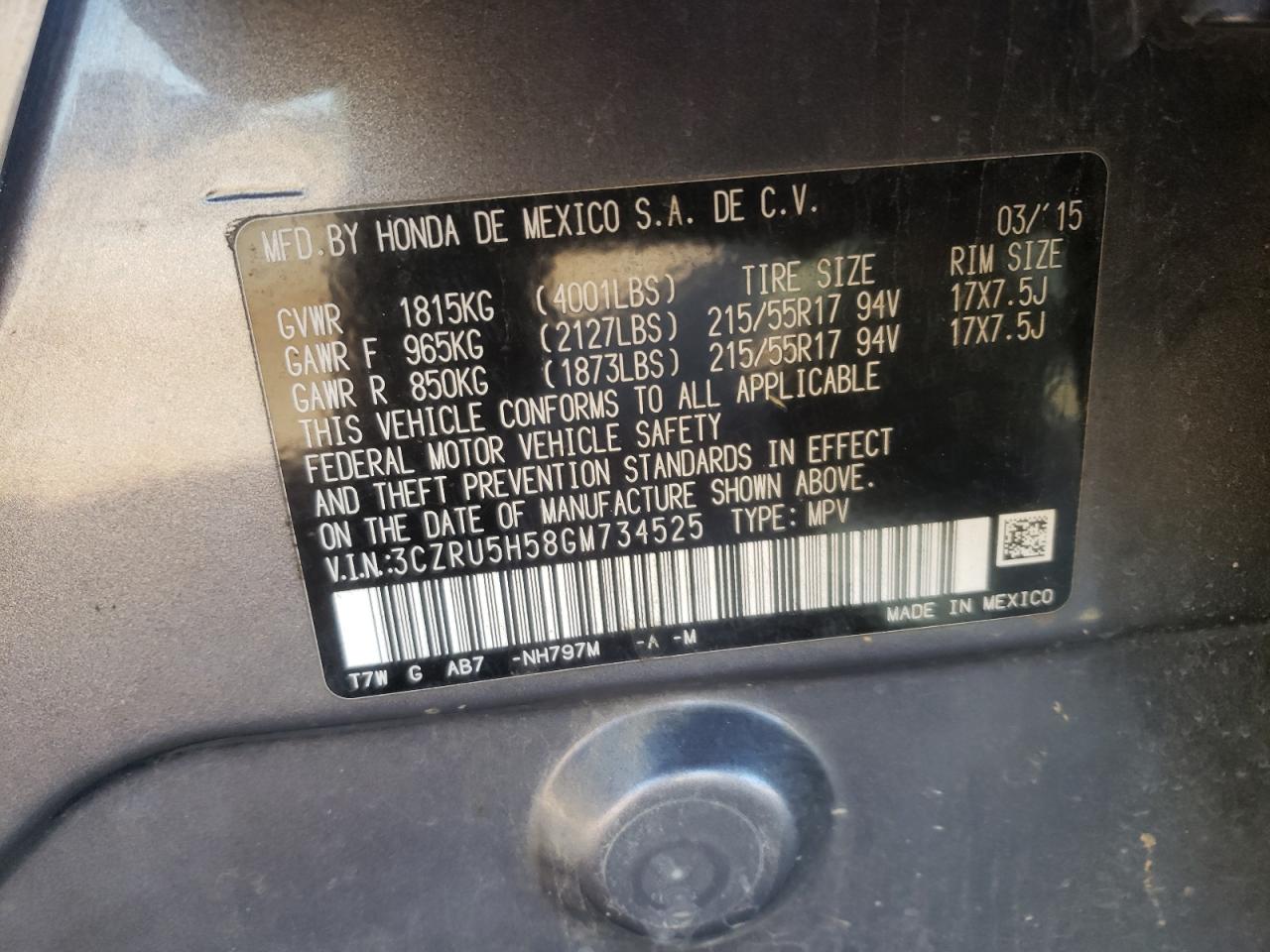 2016 Honda HR-V - Image 12
