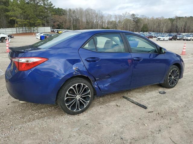  TOYOTA COROLLA 2016 Blue