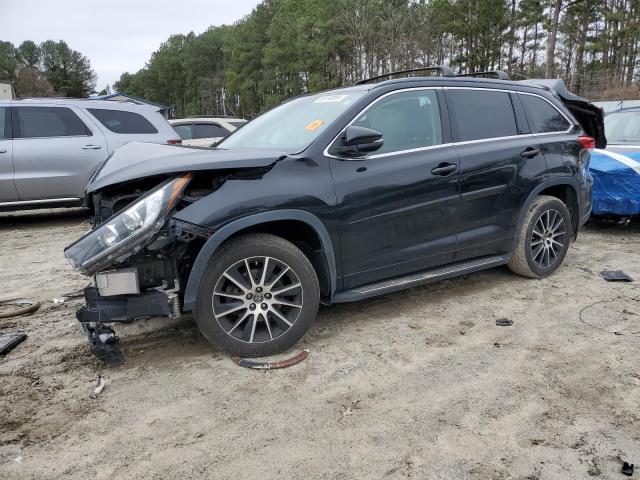  TOYOTA HIGHLANDER 2017 Czarny