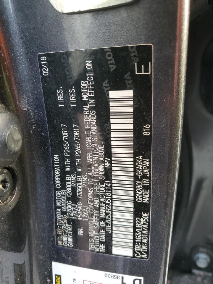 2018 Toyota 4Runner - Image 12