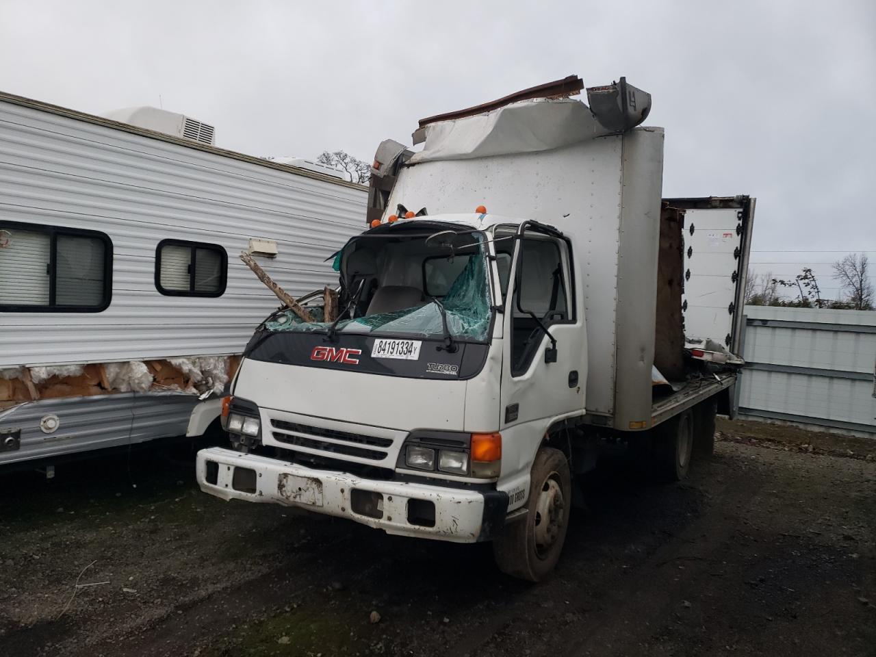 2004 Gmc 5500 W55042 en Venta en Woodburn, OR - Rollover