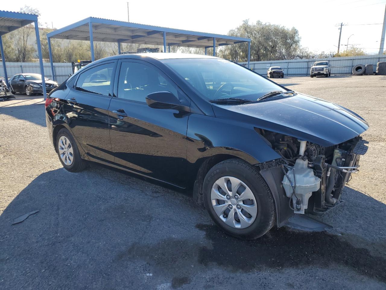 VIN KMHCT4AE5HU350360 2017 HYUNDAI ACCENT no.4