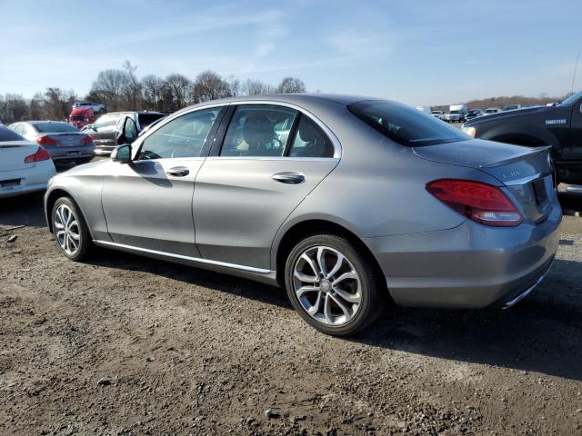 Sedans MERCEDES-BENZ C-CLASS 2015 Srebrny