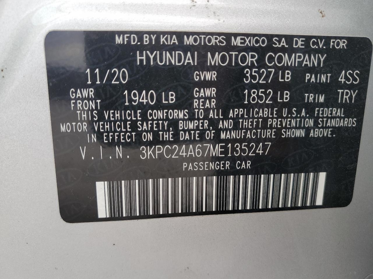 2021 Hyundai Accent - Image 15