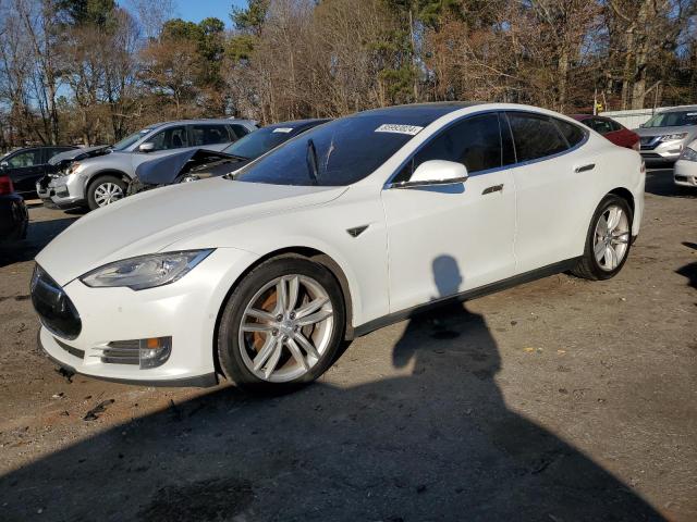  TESLA MODEL S 2015 Білий