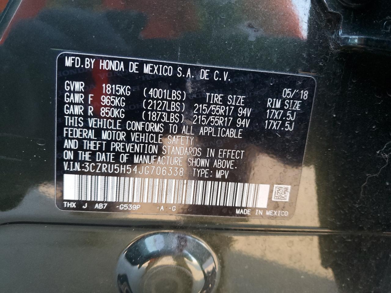 2018 Honda HR-V - Image 13