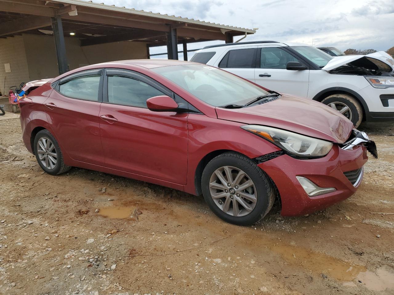 VIN 5NPDH4AE2EH486302 2014 HYUNDAI ELANTRA no.4