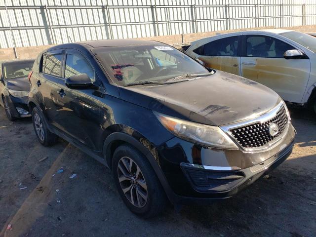  KIA SPORTAGE 2016 Черный