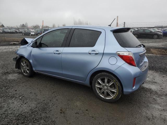  TOYOTA YARIS 2014 Turquoise