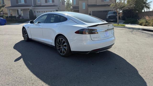 Хэтчбеки TESLA MODEL S 2013 Белый