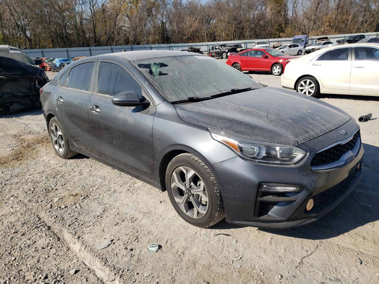 VIN 3KPF24AD9ME407163 2021 KIA FORTE no.4