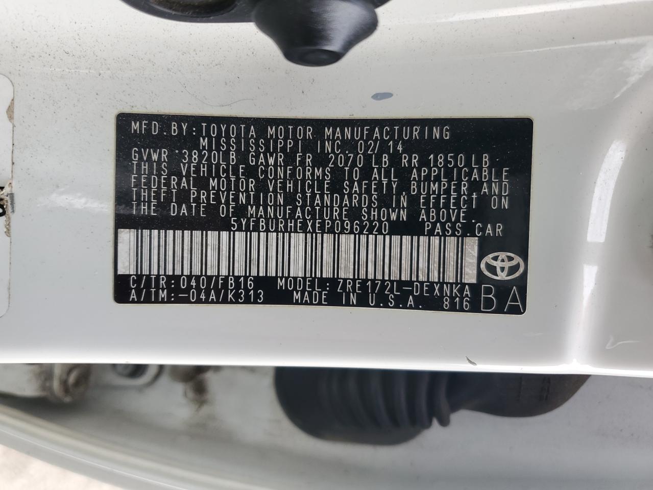 2014 Toyota Corolla - Image 12
