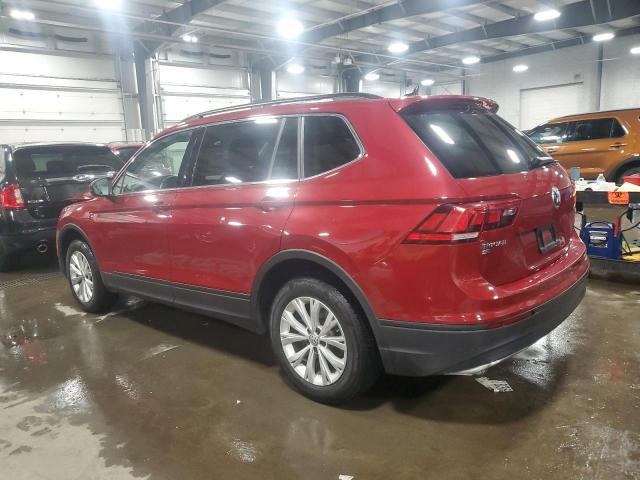  VOLKSWAGEN TIGUAN 2019 Червоний