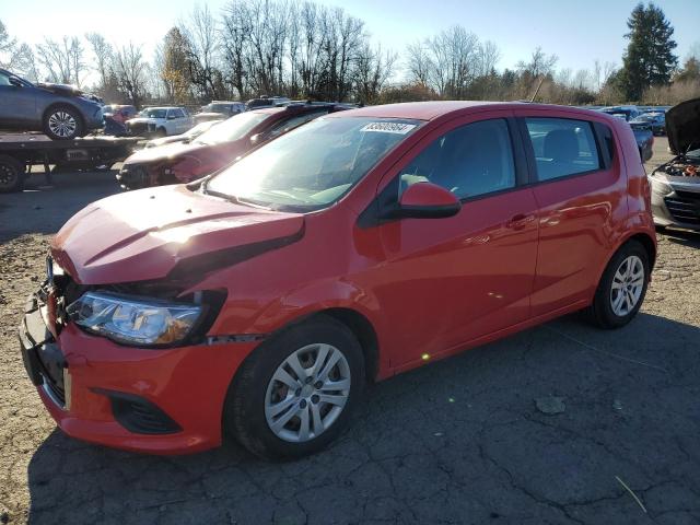  CHEVROLET SONIC 2020 Червоний