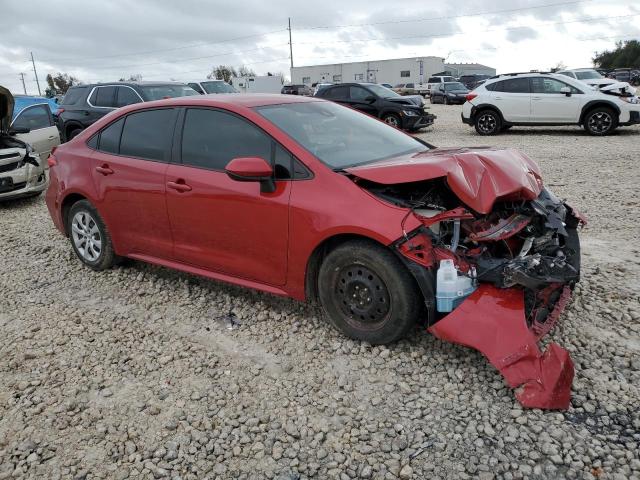  TOYOTA COROLLA 2021 Czerwony