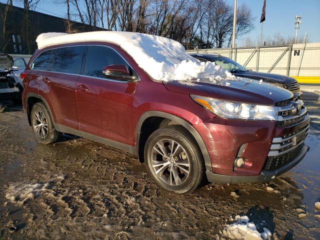  TOYOTA HIGHLANDER 2019 Бургунди