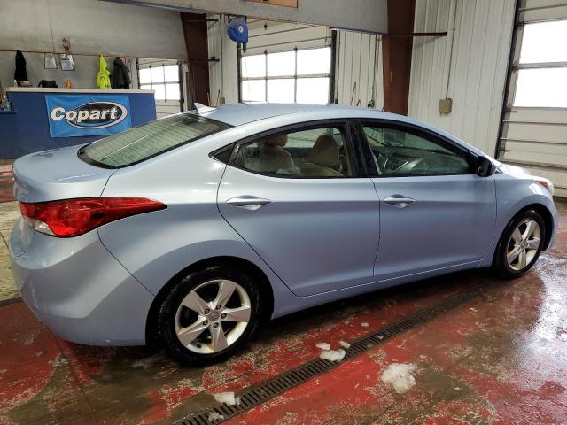  HYUNDAI ELANTRA 2012 Blue