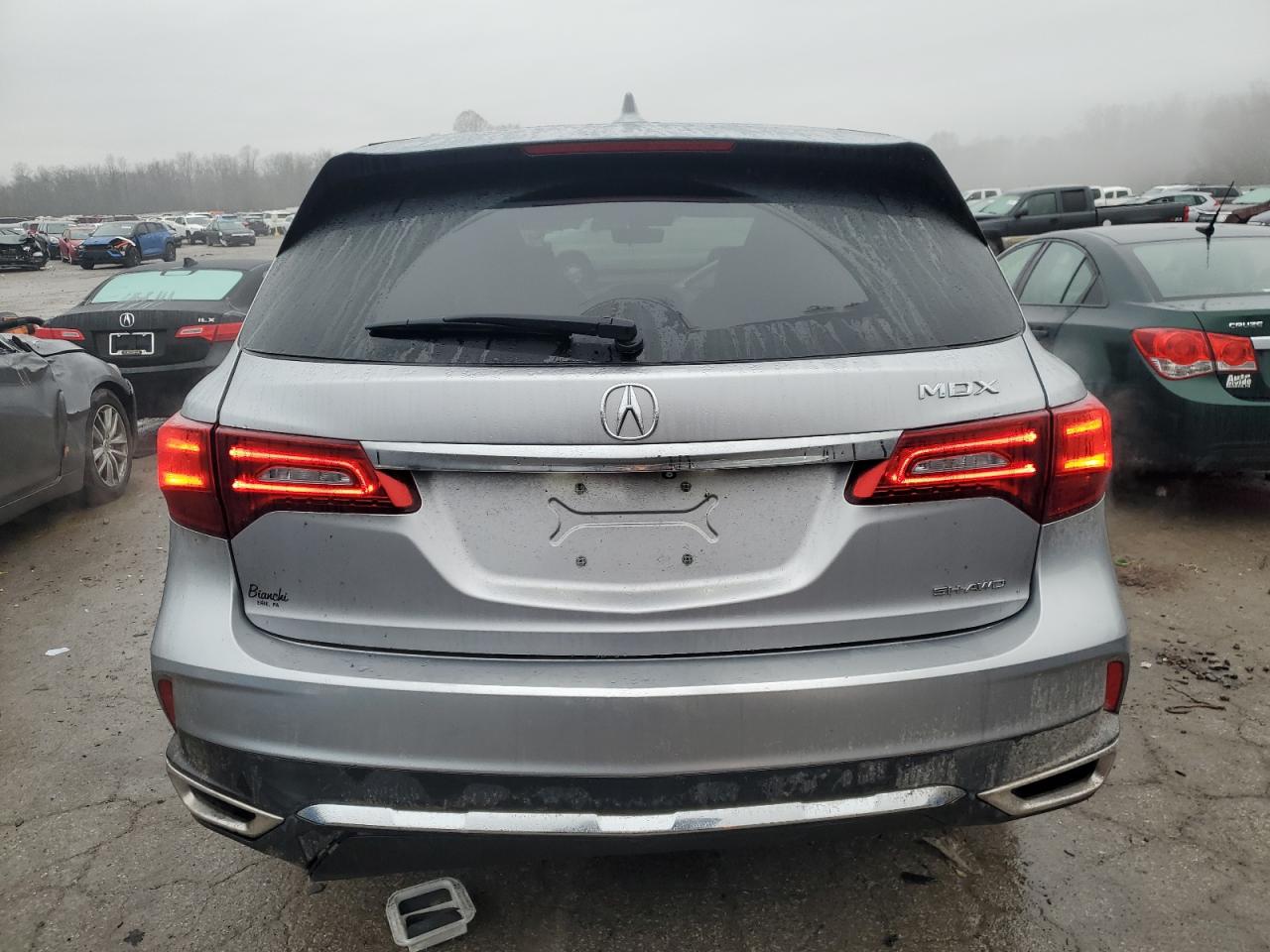 VIN 5FRYD4H34HB002777 2017 ACURA MDX no.6