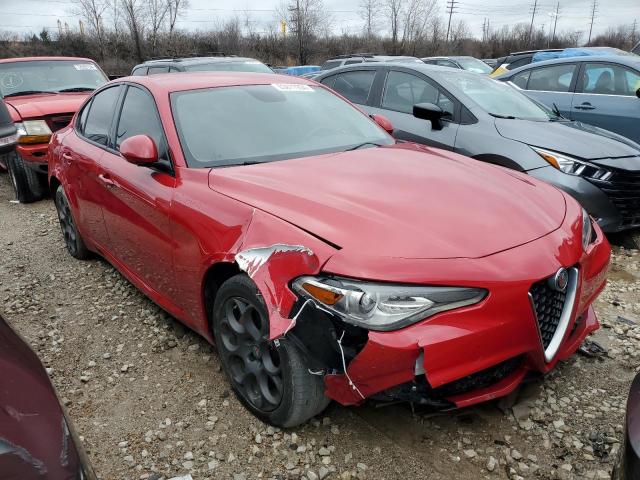  ALFA ROMEO GIULIA 2019 Червоний