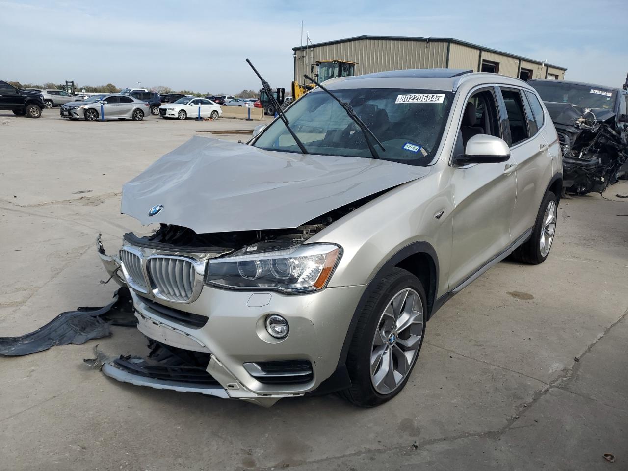 VIN 5UXWX9C57H0T02865 2017 BMW X3 no.1