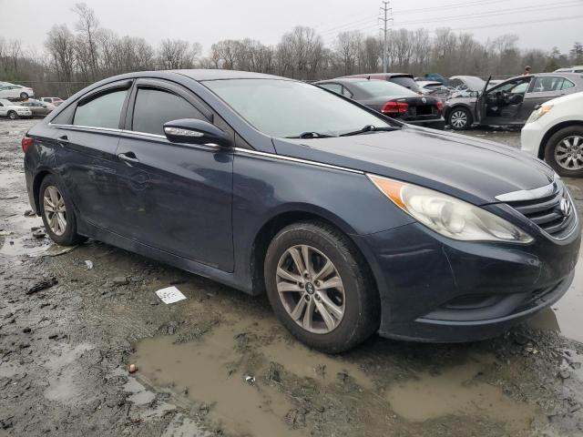  HYUNDAI SONATA 2014 Синий