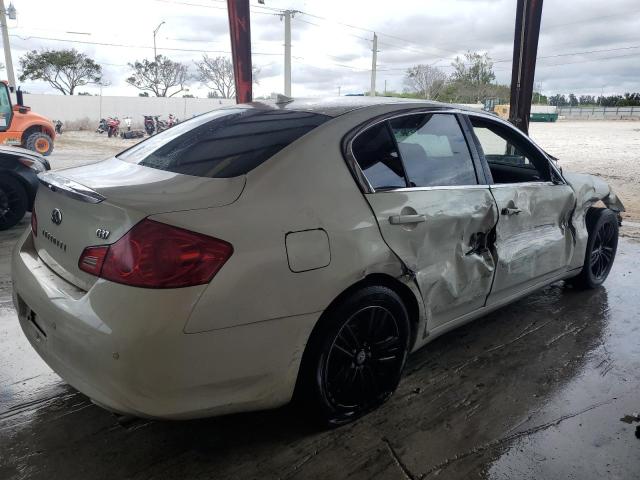  INFINITI G37 2013 White