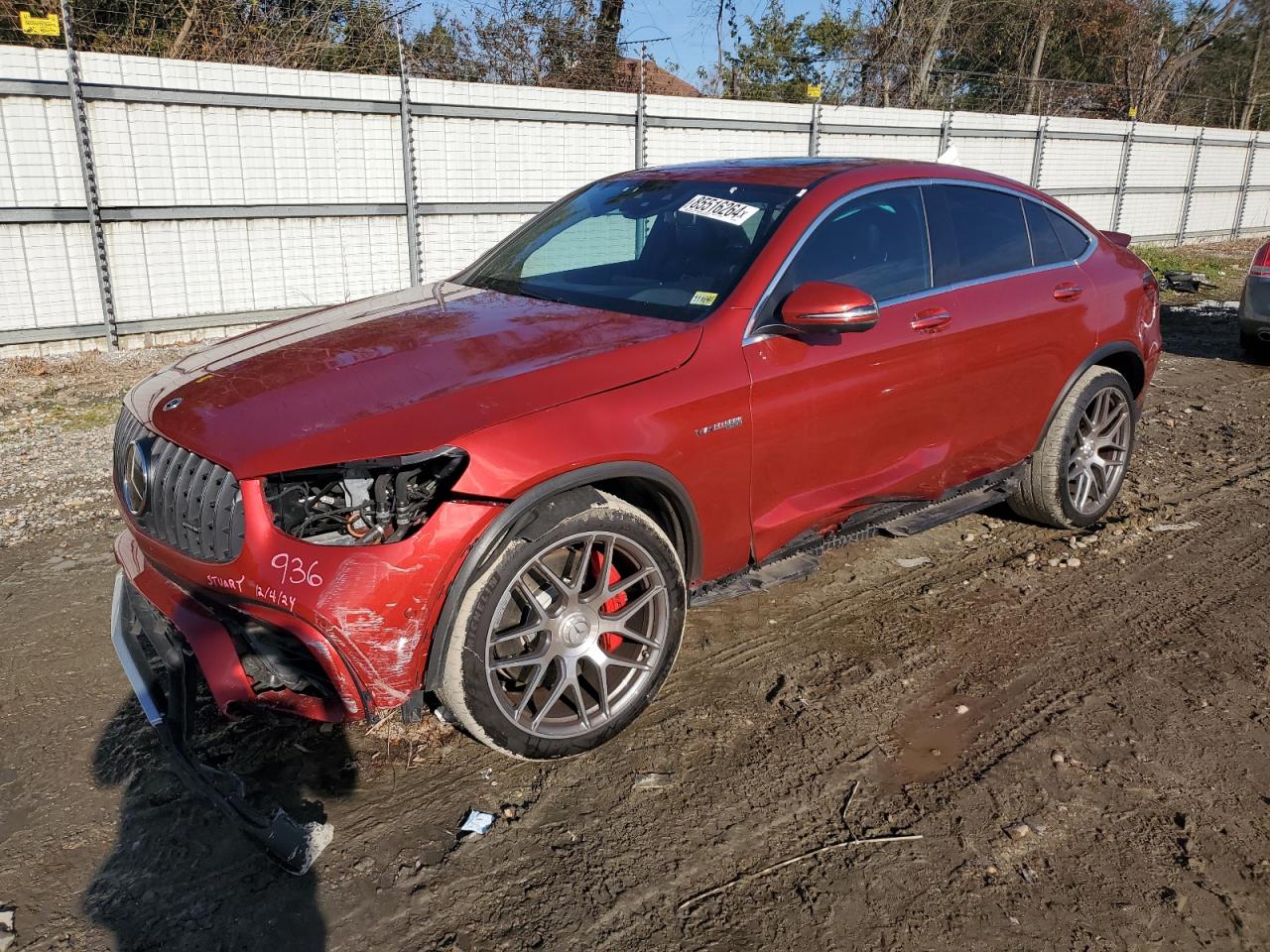 2021 Mercedes-Benz Glc Coupe 63 S 4Matic Amg VIN: W1N0J8KB4MF991872 Lot: 85516264